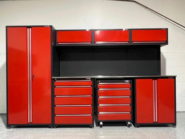 Нов пускане на продукта на Red Tool Combination Cabinet: Иновативният дизайн води новата индустриална тенденция